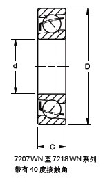 Timken-7228WNMBR-角接觸軸承