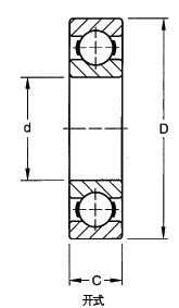 Timken-35K-深溝球軸承