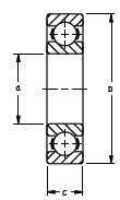 Timken-9302K-深溝球軸承