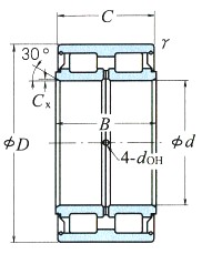 NSK-RS-5064-滑輪用圓柱滾子軸承