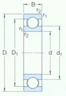 SKF-6317M/C3VL0241-特殊應用軸承