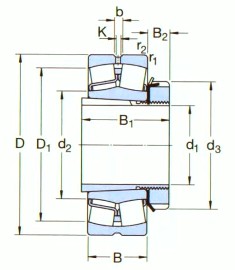 SKF-H2334-球面滾子軸承