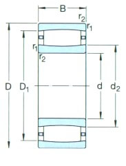 SKF-*C6914V1)-CARB 圓環滾子軸承