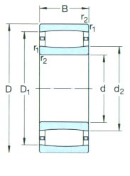 SKF-*C4128K30V-CARB 圓環(huán)滾子軸承