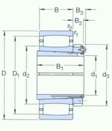 SKF-OH3972HE-CARB 圓環滾子軸承